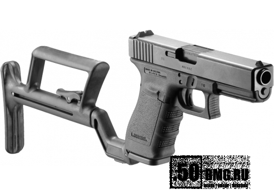 Телескопический приклад FAB Defense для пистолета Glock 19 (GLR-440)