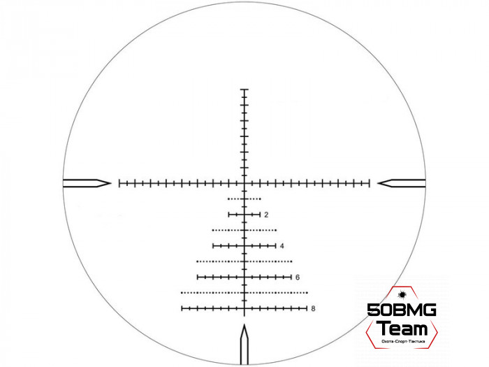 Оптический прицел Vector Optics Marksman 6-24x50 FFP кольца 30 мм