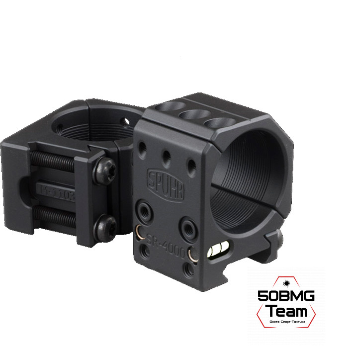 Тактические кольца Spuhr SR-4000, 34 мм на Weaver, Picatinny (H-25,4 мм)
