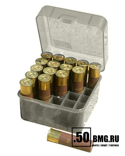 Кейс MTM для 25 патронов 10 или 12 калибра (S25-12M-41)