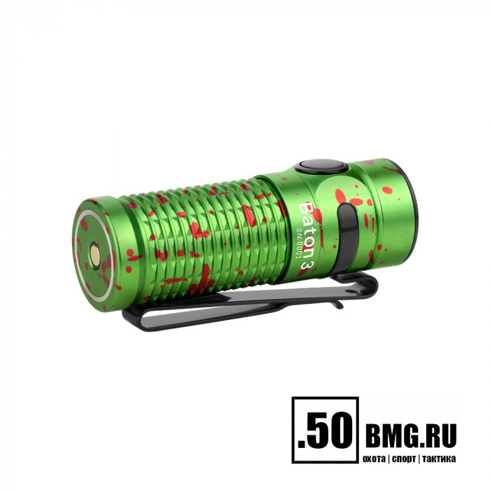 Фонарь Olight Baton 3 Zombie Green