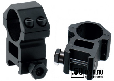 Кольца Leapers UTG AccuShot 25.4 мм на Weaver, высокие (RGWM-25H4)