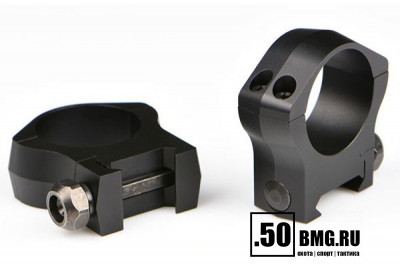Кольца Warne Mountain Tech на Weaver для 34 мм прицелов, высокие (7222M)