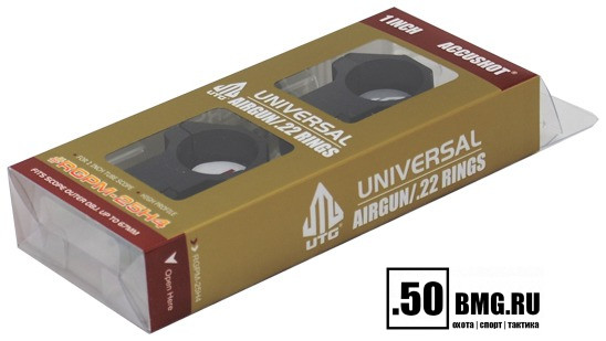 Кольца Leapers UTG 25.4 мм на «Ласточкин хвост», высокие (RGPM-25H4)
