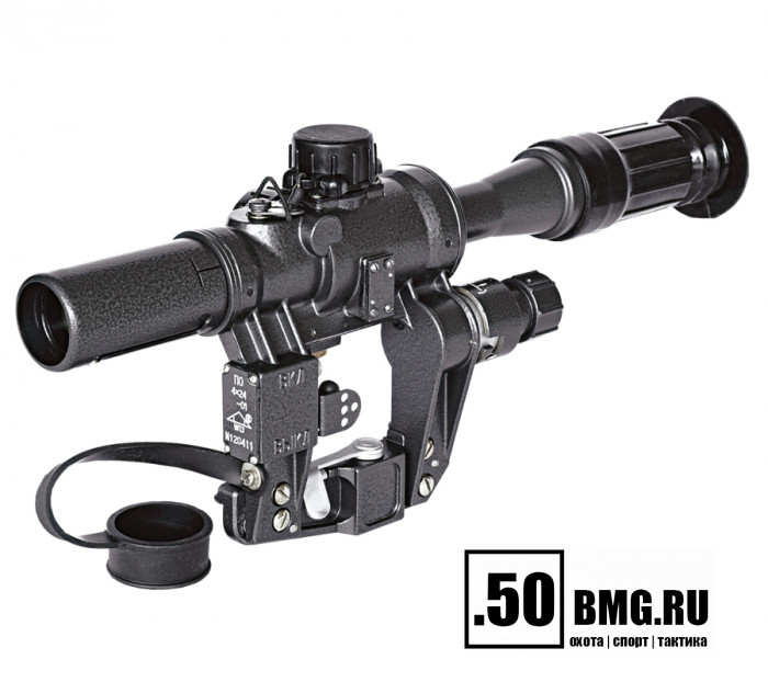 Оптический прицел НПЗ ПО 4х24-1 на Сайгу