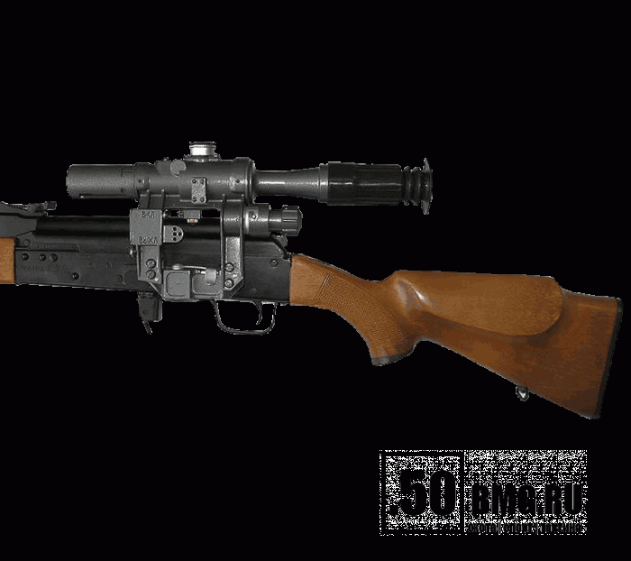 Оптический прицел НПЗ ПО 4х24-1 на Сайгу