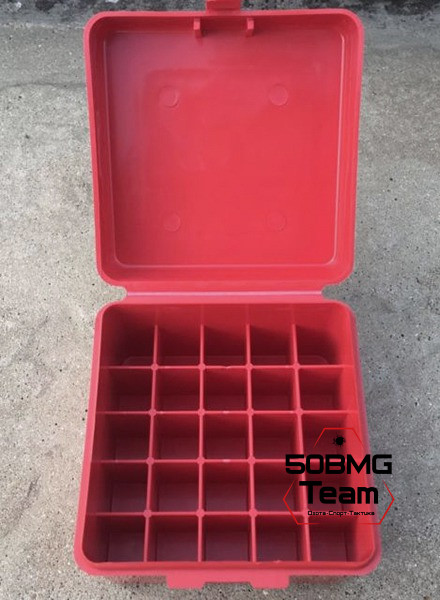 Кейс MTM для хранения 25 патронов 20 калибра (S-25-20-30)