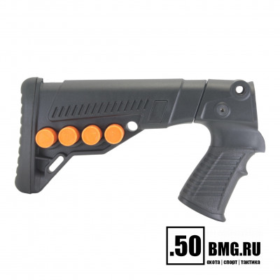 Телескопический приклад DLG Tactical на турецкие полуавтоматы с патронташем (DLG9203)