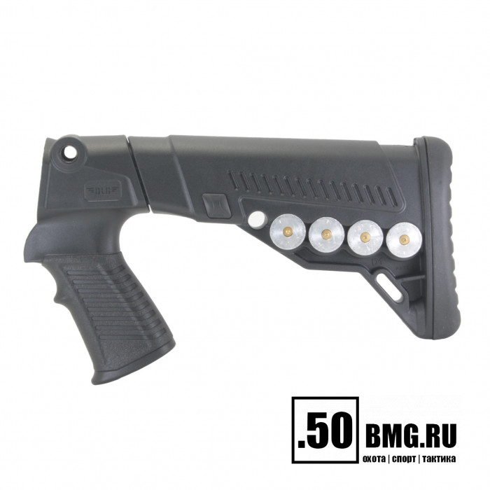 Телескопический приклад DLG Tactical на турецкие полуавтоматы с патронташем (DLG9203)
