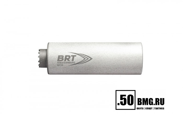 Реактивный ДТКП закрытого типа BRT Барс Х для АК-74/Сайга-МК, кал. 5,45/223 (140мм, резьба M24х1,5R, п/п 7,5мм, ⌀ 50мм)