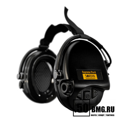 Наушники активные MSA Sordin Supreme Pro-X Neckband, Black (76302-X-02-S)