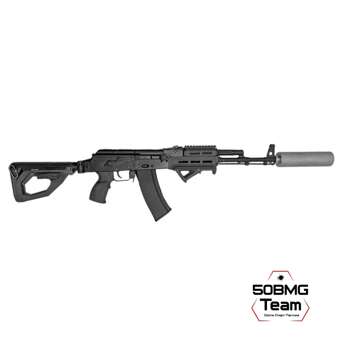 Телескопический приклад K.Arma Сириус, с гибридным креплением Mil/Com-Spec