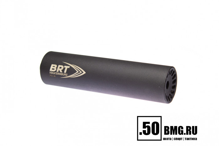 Реактивный ДТКП закрытого типа BRT Барс AR газоразгруженный для AR-15/M-4, кал. 5,45/223 (170мм, резьба 1/2-28", п/п 7,5мм, ⌀ 45мм)
