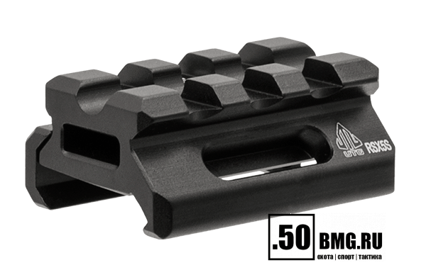 MT-RSX5S Планка Leapers UTG Weaver на Weaver 3 слота L=40мм ВН=12мм