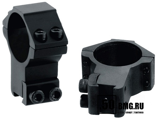 Кольца Leapers UTG 30 мм на «Ласточкин хвост», высокие (RGPM-30H4)