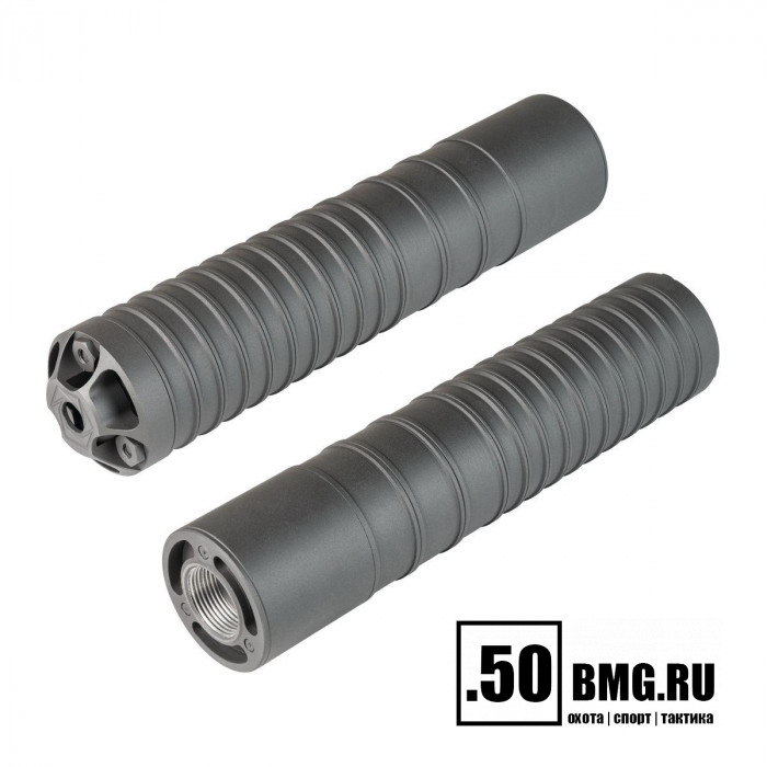 ДТК закрытого типа Гексагон на Сайга 308 исп 46 калибр 7,62х51/7,62х54R/.308Win