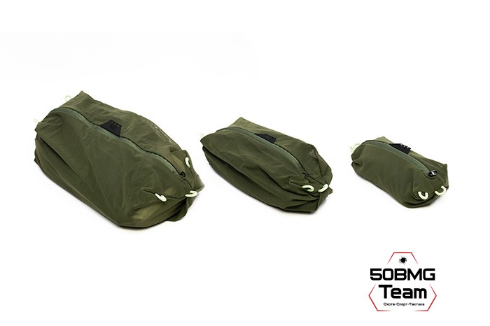 Набор эластичных мешочков Delta Arms для организации внутреннего пространсва (Olive Green)