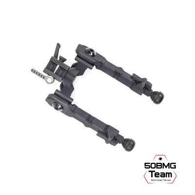 Сошки Accu-Tac WB-4 Wide Body на крепление Weaver/Picatiny 11.5-19см (WBB-0400)