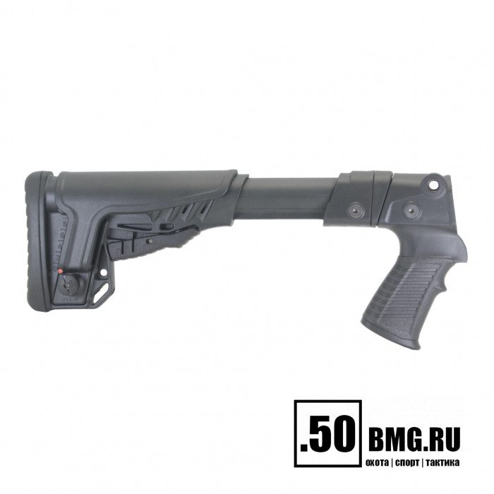 Телескопический складной приклад DLG Tactical на турецкие полуавтоматы с подщечником (DLG9206)