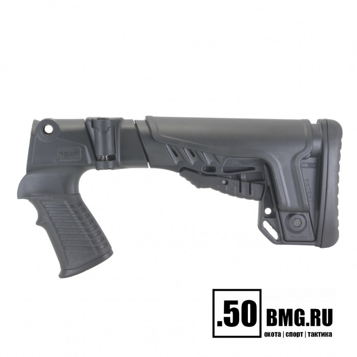 Телескопический складной приклад DLG Tactical на турецкие полуавтоматы с подщечником (DLG9206)