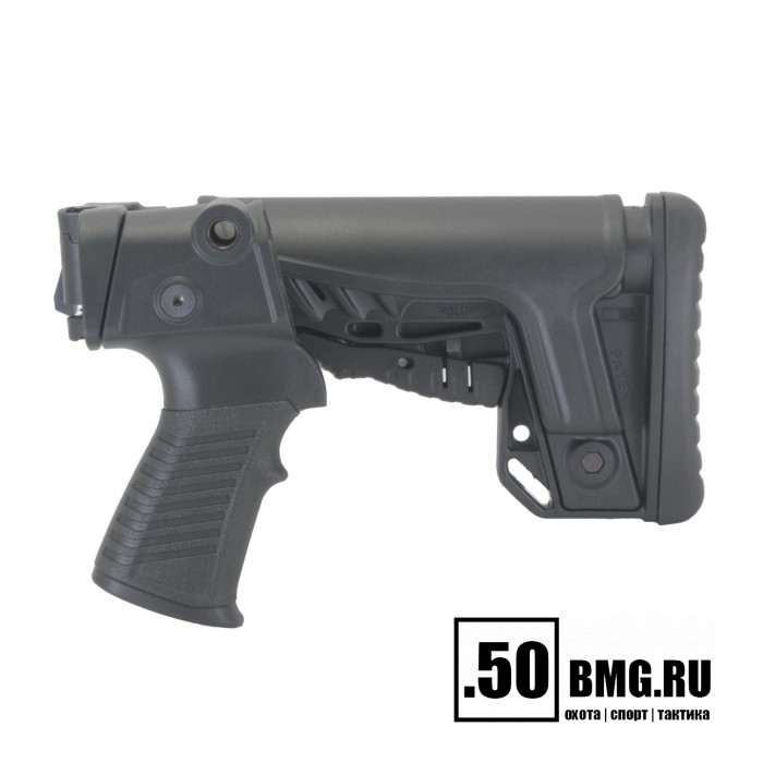 Телескопический складной приклад DLG Tactical на турецкие полуавтоматы с подщечником (DLG9206)