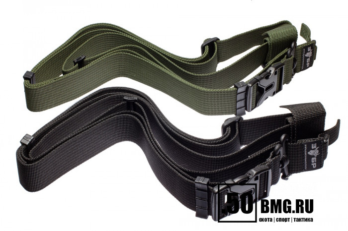 Трехточечный ремень Зубр с ремешками для антабки Сайга/Вепрь