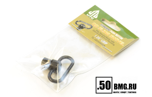 TL-QDSW08B Антабка Leapers UTG цанговая QD-быстросъемная, под ремень 3см 