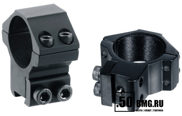 Кольца Leapers UTG 30 мм на «Ласточкин хвост», средние (RGPM-30M4)