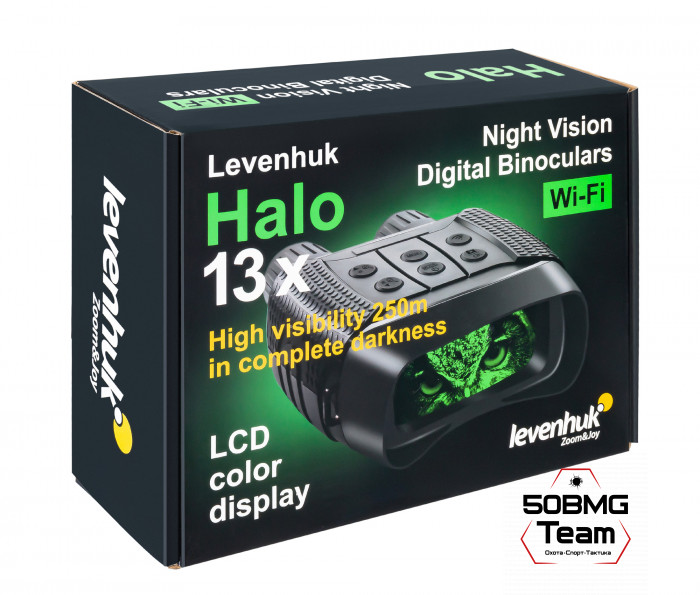 Бинокль цифровой ночного видения Levenhuk Halo 13x Wi-Fi