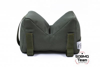Баррикадный мешок Х-бэг 50BMG Team с возможностью крепления на оружие через платформу "Бабочка" (Olive Green)