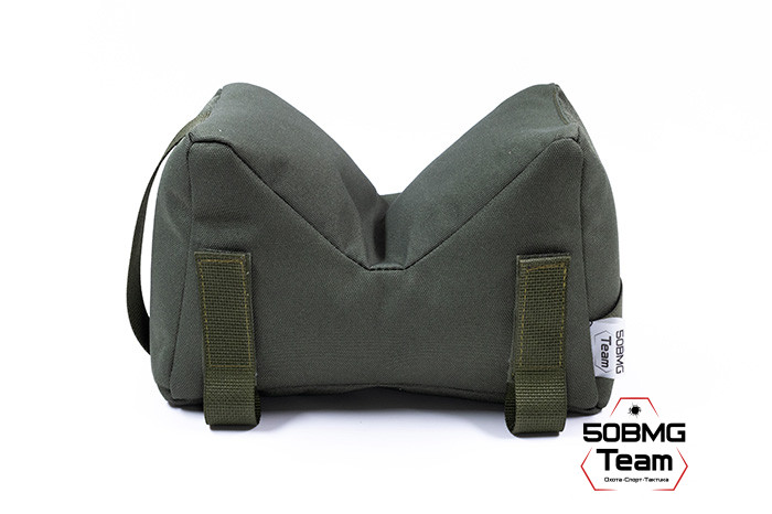 Баррикадный мешок Х-бэг 50BMG Team с возможностью крепления на оружие через платформу "Бабочка" (Olive Green)