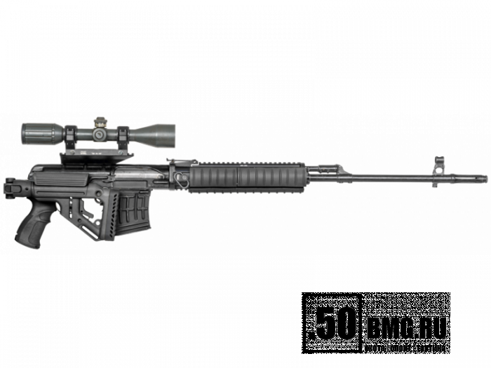 Складной приклад FAB Defense со щекой и рукояткой для Тигр или СВД (UAS-SVD)