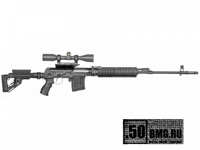 Складной приклад FAB Defense со щекой и рукояткой для Тигр или СВД (UAS-SVD)