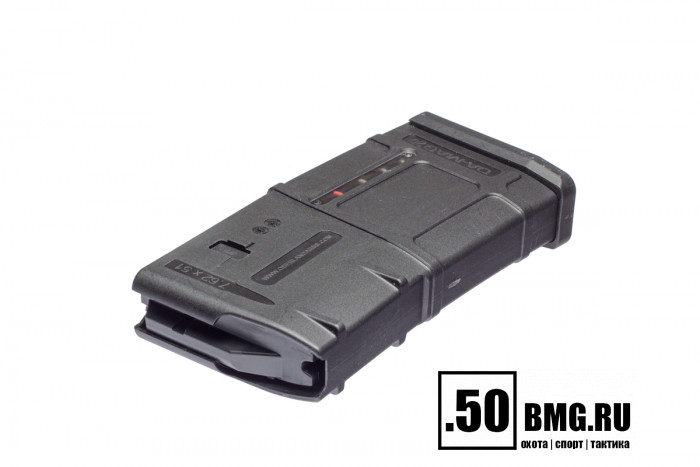 Магазин Oberland Arms OA-MAG для LR/SR на 20 патронов 7,62x51mm/.308 Win с окошком