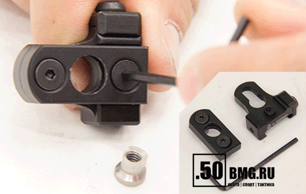 TL-SWPK01 Антабка Leapers UTG для QD-антабок Ø9.3мм на Keymod и Weaver/Picatinny 