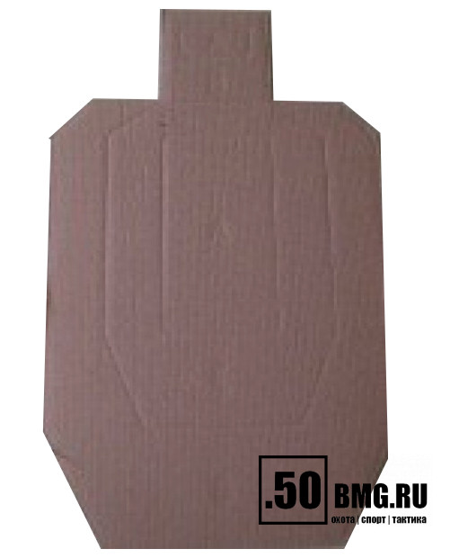 Мишень IPSC метрическая (с белой стороной) 760х460мм, гофрокартон Т23 (10 шт./уп)