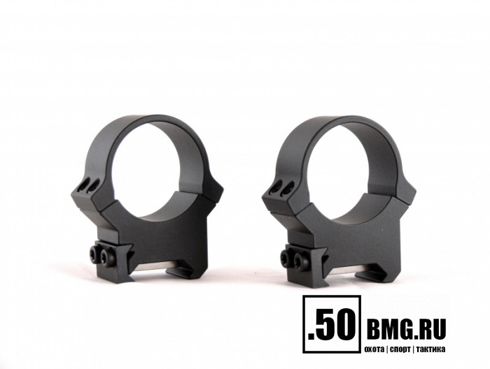 Раздельные кольца Leupold PRW 25.4 мм на Weaver высокие H=25,4 мм/BH=12,7 мм (54150)