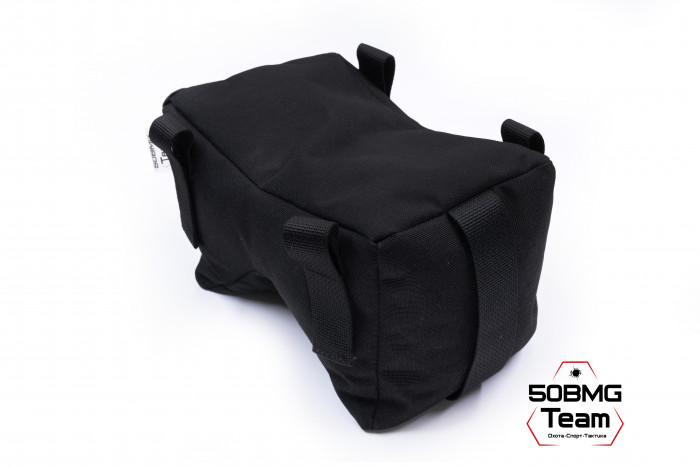 Баррикадный мешок Х-бэг 50BMG Team с возможностью крепления на оружие через платформу "Бабочка" (Black)
