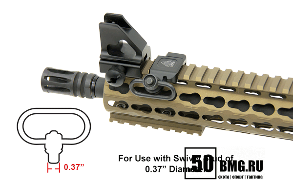 Антабка Leapers UTG для 32 мм ремня, быстросъемная на Weaver (TL-SWMTP01)