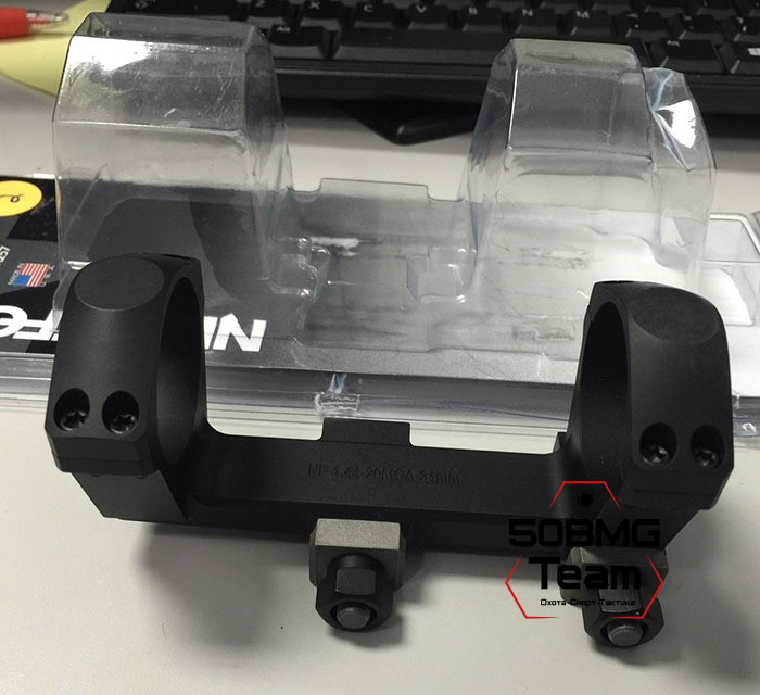 Кронштейн Nightforce Weaver из титана с 34 мм кольцами, высота 36.5 мм (A257), наклон 20MOA