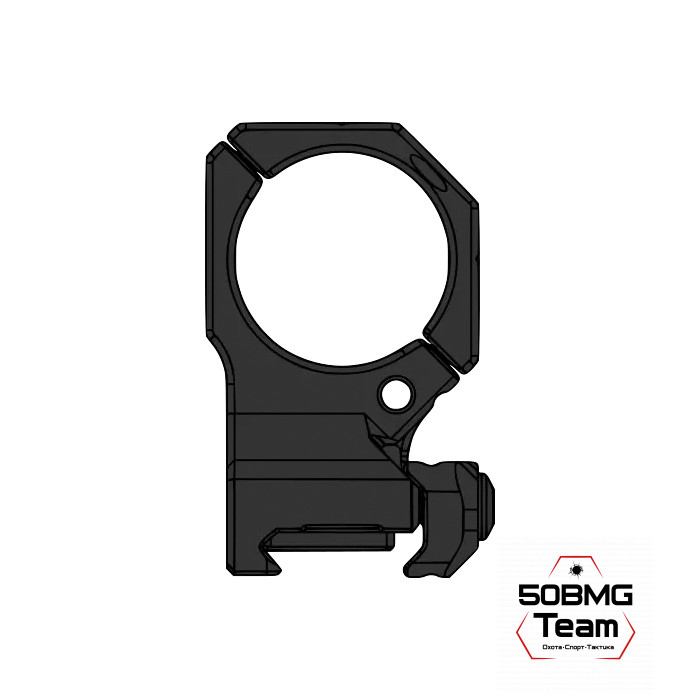 SP-3022C Тактический кронштейн SPUHR D30мм на Picatinny, H38мм, с выносом, без наклона общая длина 140мм