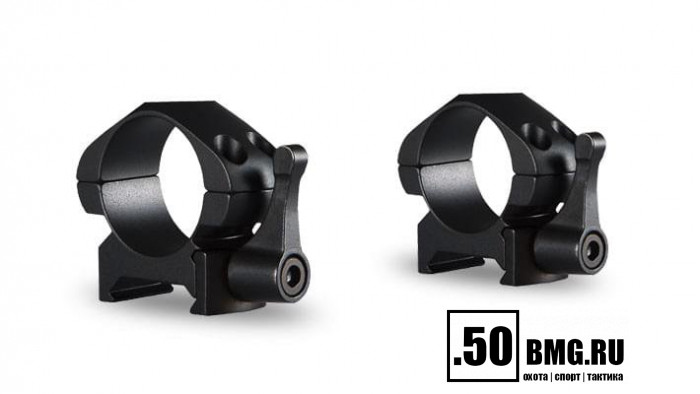 23010 Быстросъемные кольца Hawke 26мм на Weaver низкие ВН=4мм