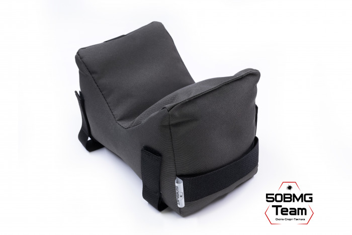 Баррикадный мешок Х-бэг 50BMG Team с возможностью крепления на оружие через платформу "Бабочка" (Gray)