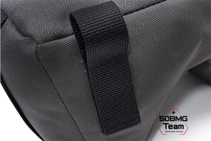 Баррикадный мешок Х-бэг 50BMG Team с возможностью крепления на оружие через платформу "Бабочка" (Gray)