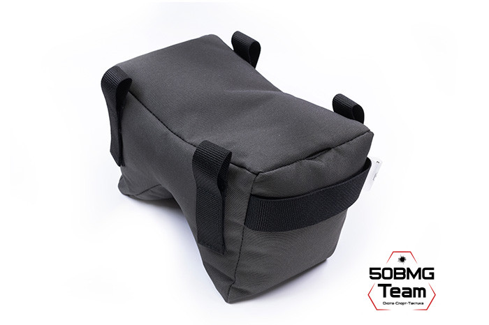 Баррикадный мешок Х-бэг 50BMG Team с возможностью крепления на оружие через платформу "Бабочка" (Gray)