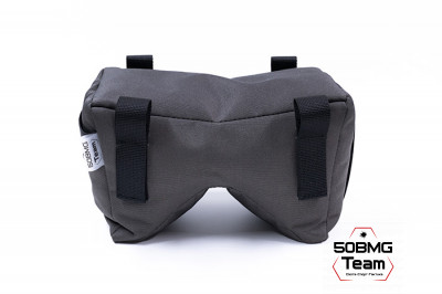 Баррикадный мешок Х-бэг 50BMG Team с возможностью крепления на оружие через платформу "Бабочка" (Gray)