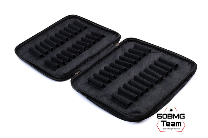 Клатч для патронов на 40шт 50BMG Team для кал. 308, 7,62х54 (Gray)
