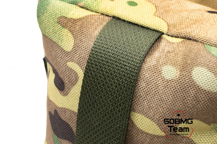 Баррикадный мешок Х-бэг 50BMG Team с возможностью крепления на оружие через платформу "Бабочка" (Multicam)