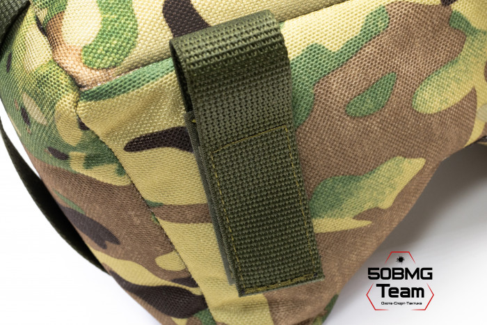 Баррикадный мешок Х-бэг 50BMG Team с возможностью крепления на оружие через платформу "Бабочка" (Multicam)