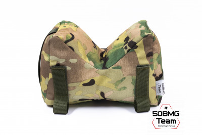Баррикадный мешок Х-бэг 50BMG Team с возможностью крепления на оружие через платформу "Бабочка" (Multicam)